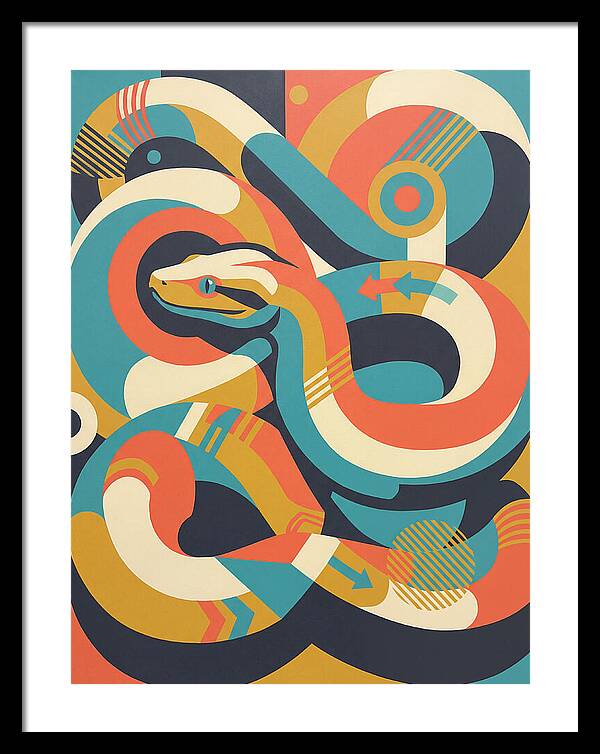 Anaconda In Vibrant Colors
