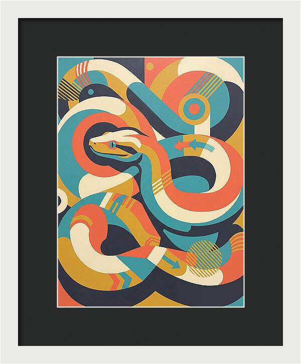 Anaconda In Vibrant Colors