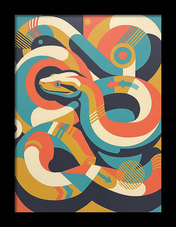Anaconda In Vibrant Colors