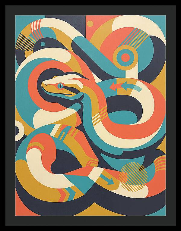 Anaconda In Vibrant Colors