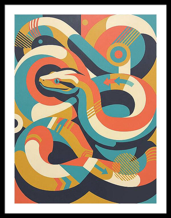 Anaconda In Vibrant Colors