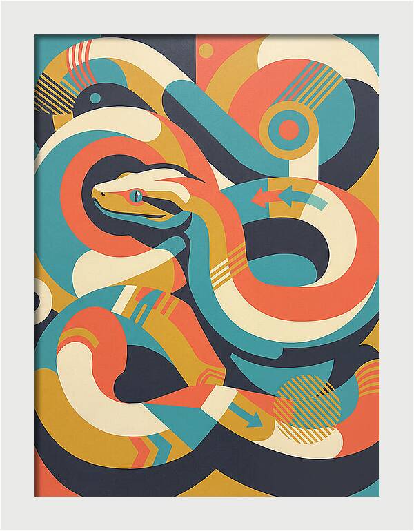 Anaconda In Vibrant Colors