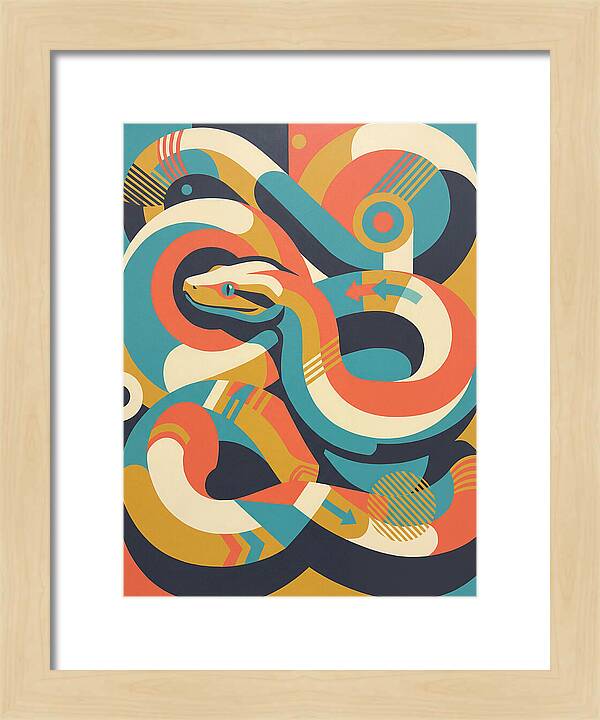 Anaconda In Vibrant Colors