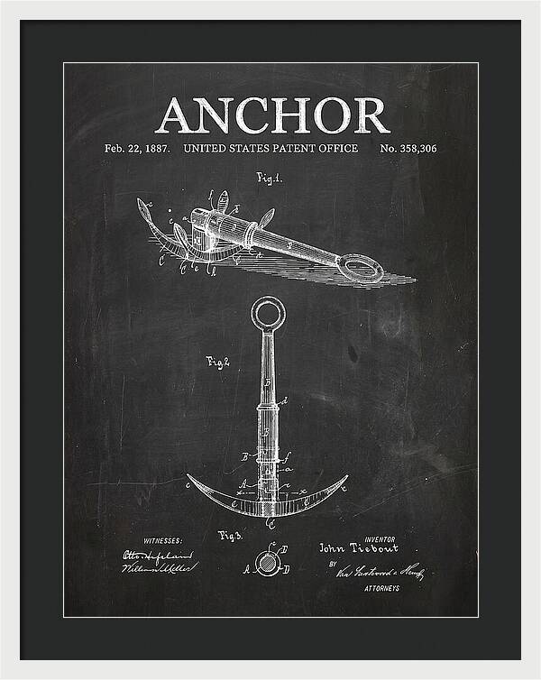 Anchor Chalkboard Patent Us358306