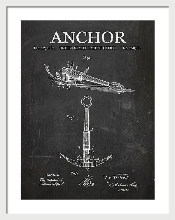 Anchor Chalkboard Patent Us358306