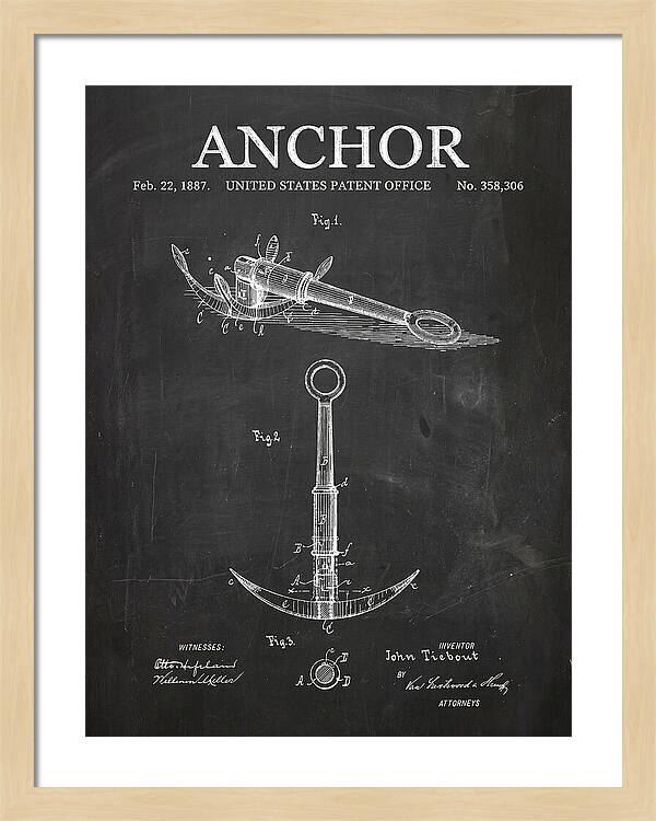 Anchor Chalkboard Patent Us358306
