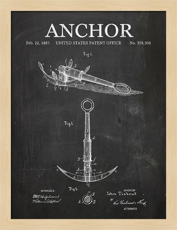 Anchor Chalkboard Patent Us358306