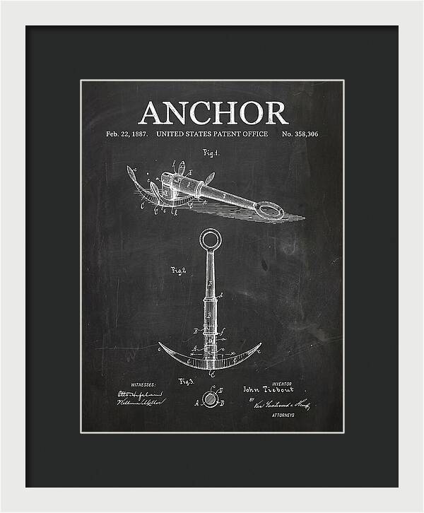 Anchor Chalkboard Patent Us358306