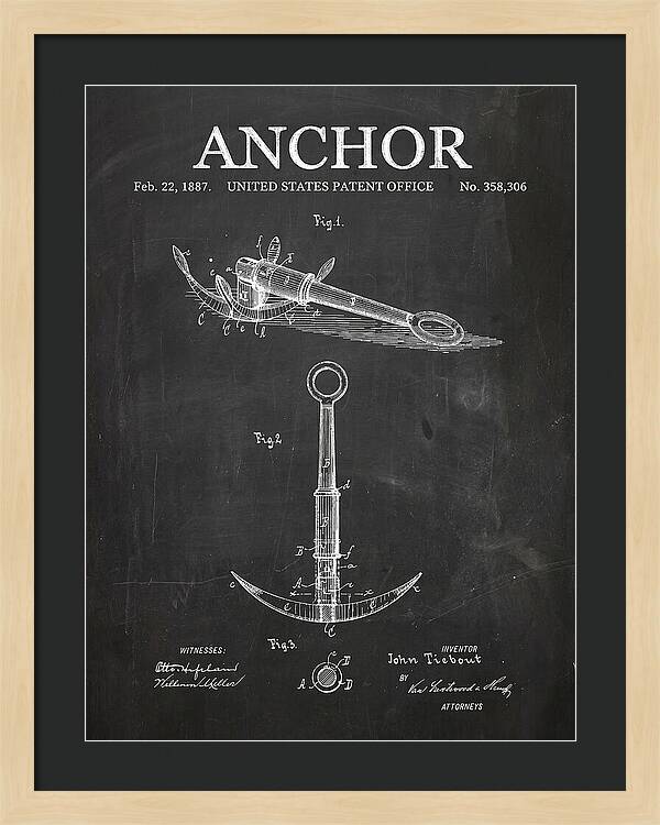Anchor Chalkboard Patent Us358306