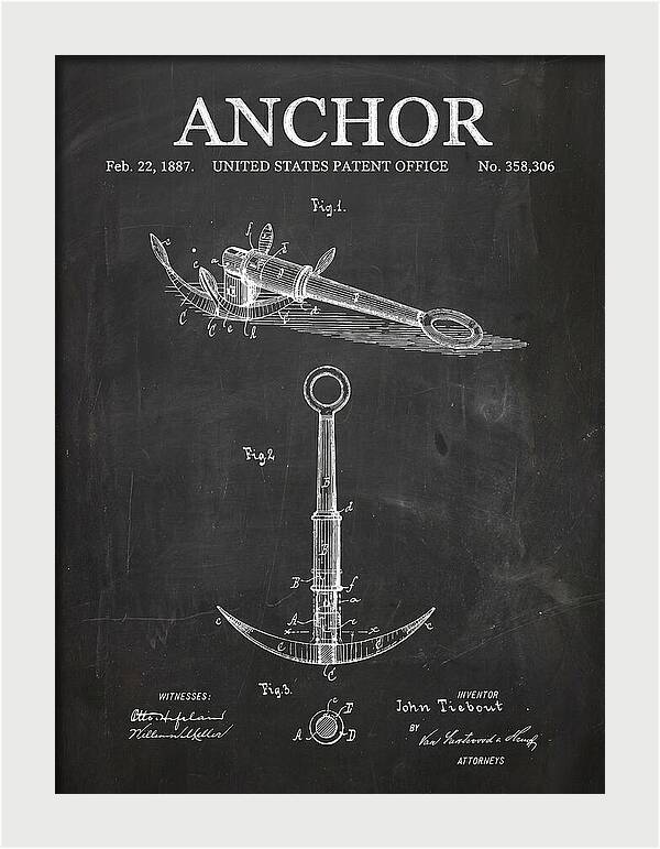 Anchor Chalkboard Patent Us358306