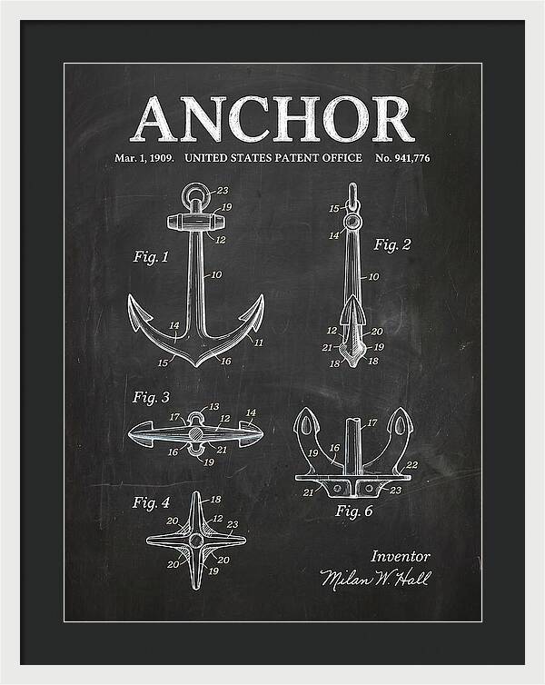 Anchor Chalkboard Patent Us941776a