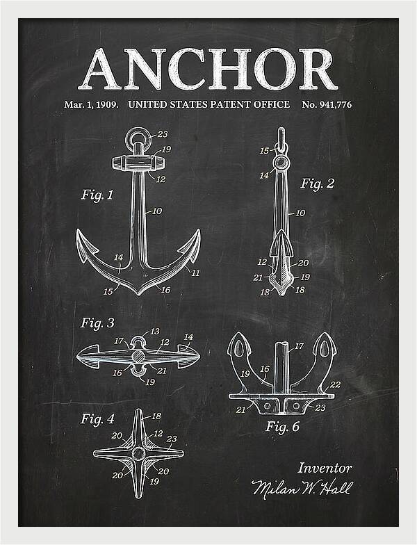 Anchor Chalkboard Patent Us941776a