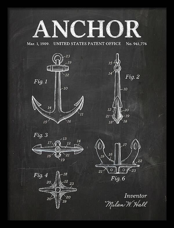 Anchor Chalkboard Patent Us941776a