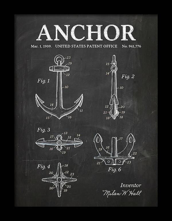 Anchor Chalkboard Patent Us941776a