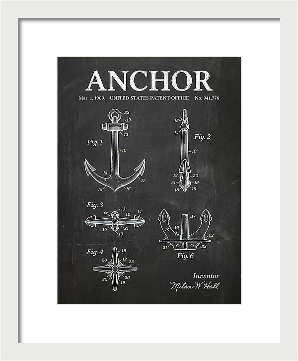 Anchor Chalkboard Patent Us941776a