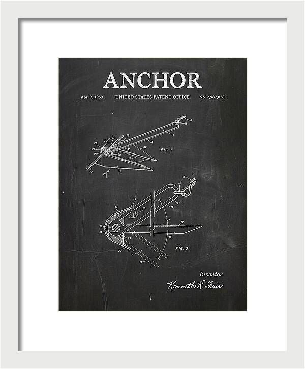 Anchor Fair Chalkboard Patent Us2987028a