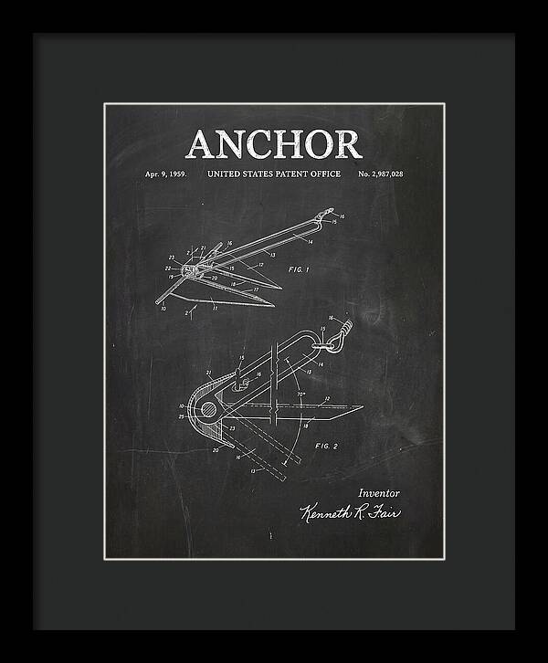 Anchor Fair Chalkboard Patent Us2987028a