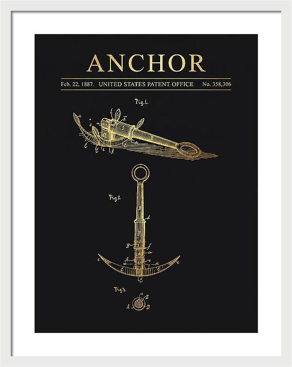 Anchor Gold Patent Us358306a
