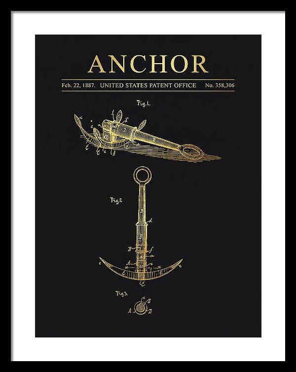 Anchor Gold Patent Us358306a