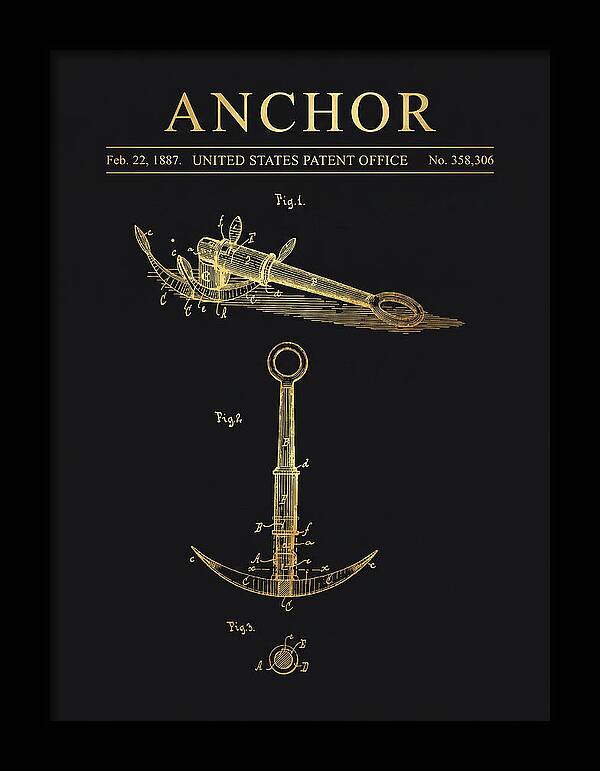 Anchor Gold Patent Us358306a