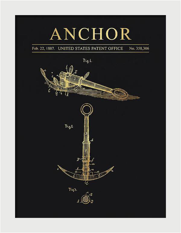 Anchor Gold Patent Us358306a