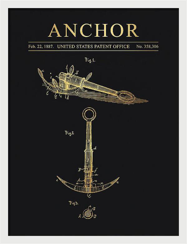 Anchor Gold Patent Us358306a