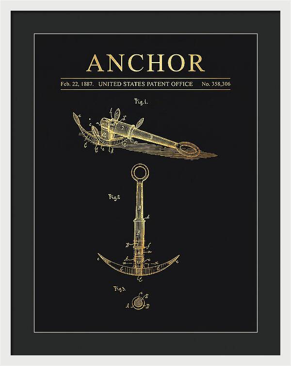 Anchor Gold Patent Us358306a