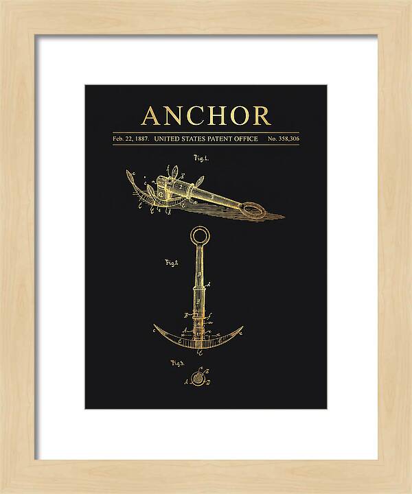 Anchor Gold Patent Us358306a