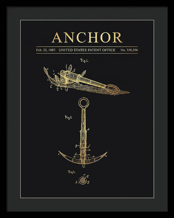 Anchor Gold Patent Us358306a