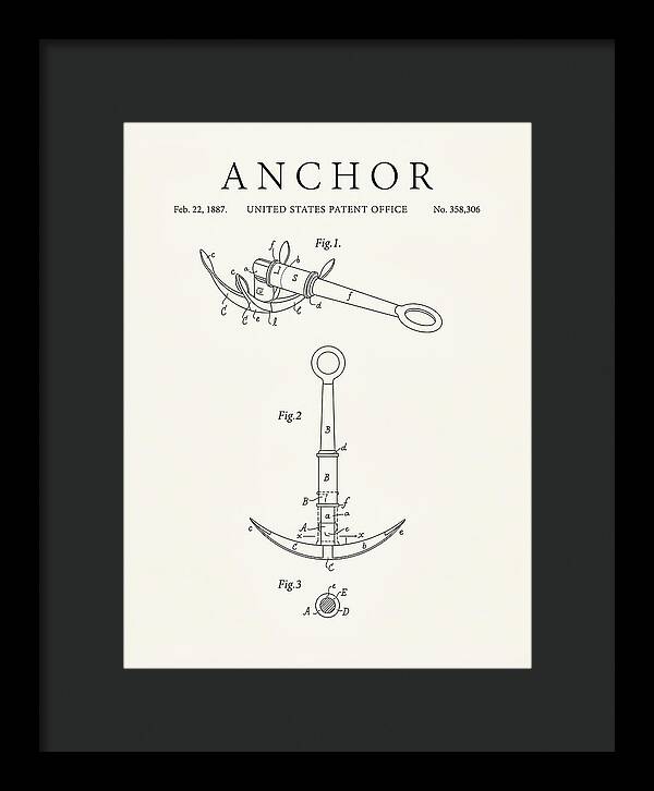 Anchor Minimalist Patent Us358306