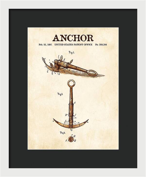 Anchor Watercolor Patent Us358306a