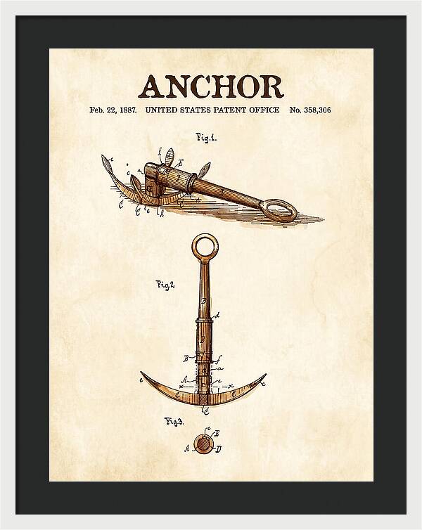 Anchor Watercolor Patent Us358306a