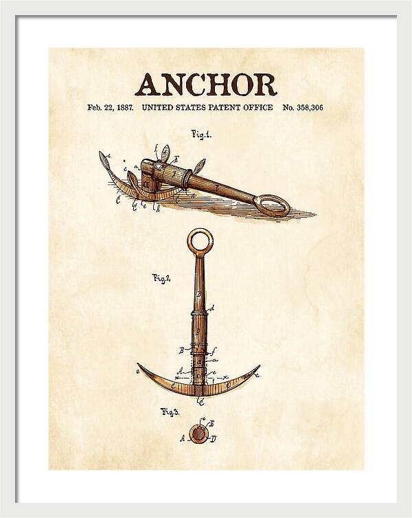 Anchor Watercolor Patent Us358306a