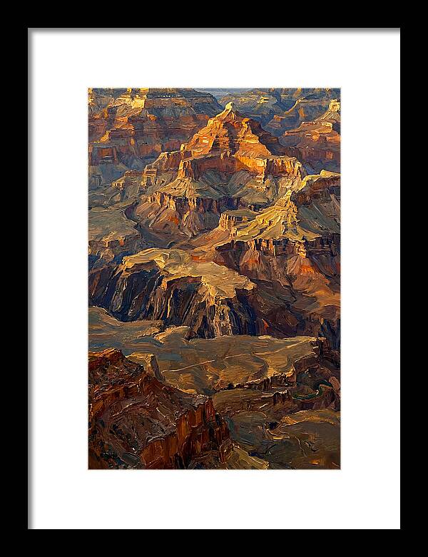 Ancient Eroded Badlands Landscape