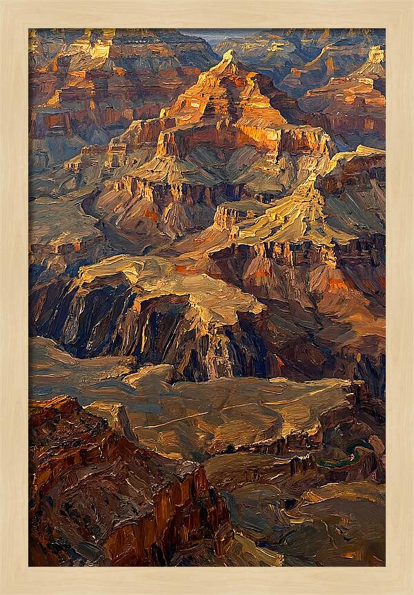Ancient Eroded Badlands Landscape