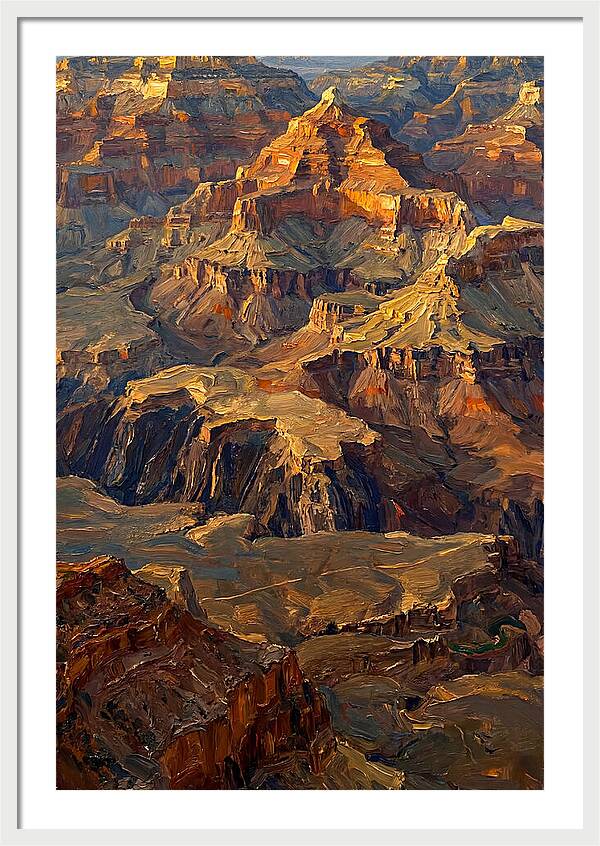 Ancient Eroded Badlands Landscape