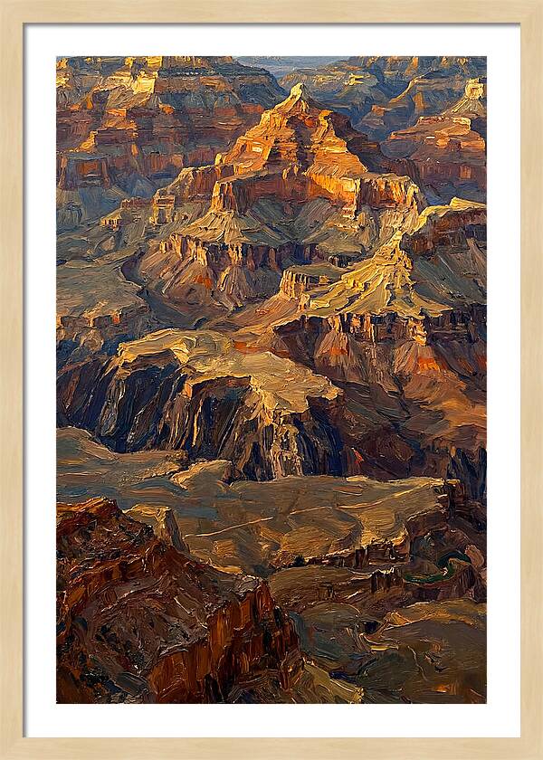 Ancient Eroded Badlands Landscape