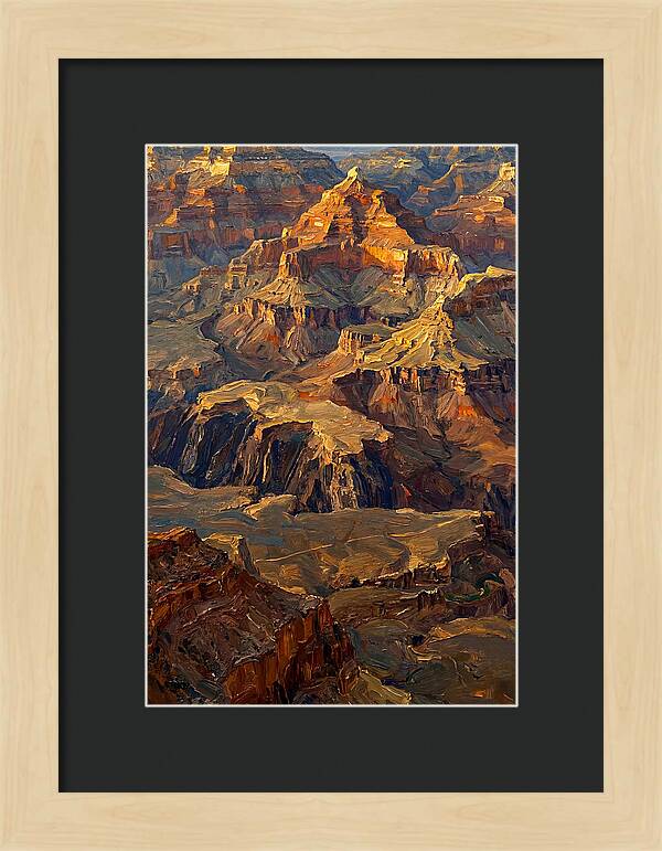 Ancient Eroded Badlands Landscape
