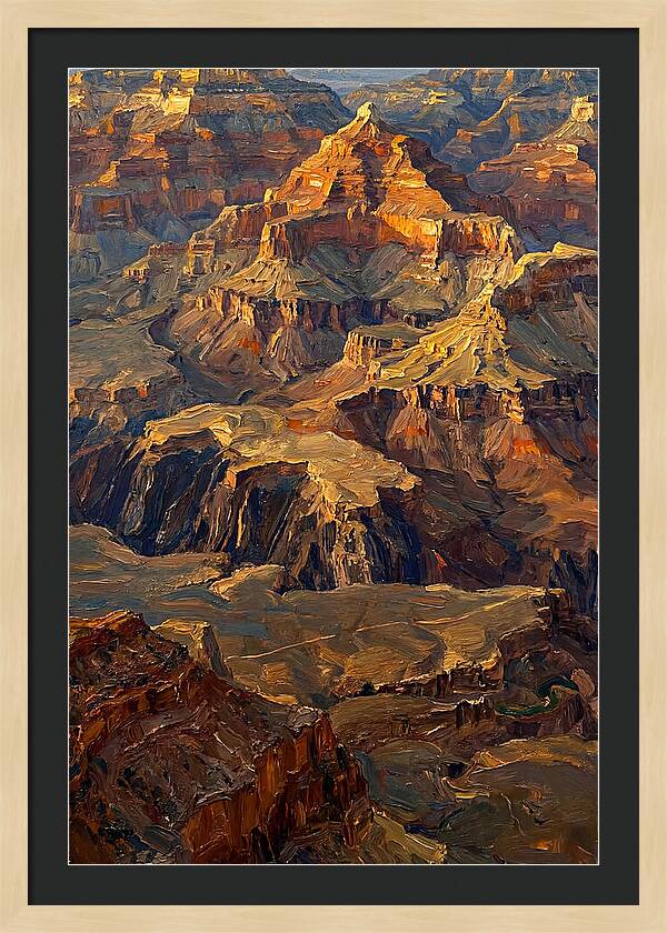 Ancient Eroded Badlands Landscape