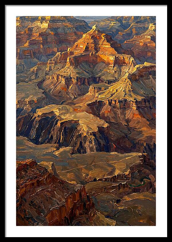Ancient Eroded Badlands Landscape