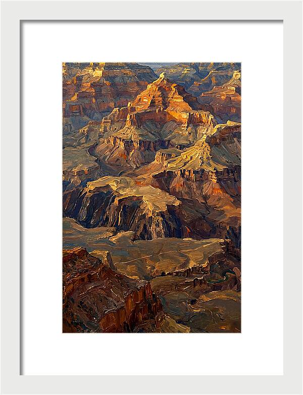 Ancient Eroded Badlands Landscape