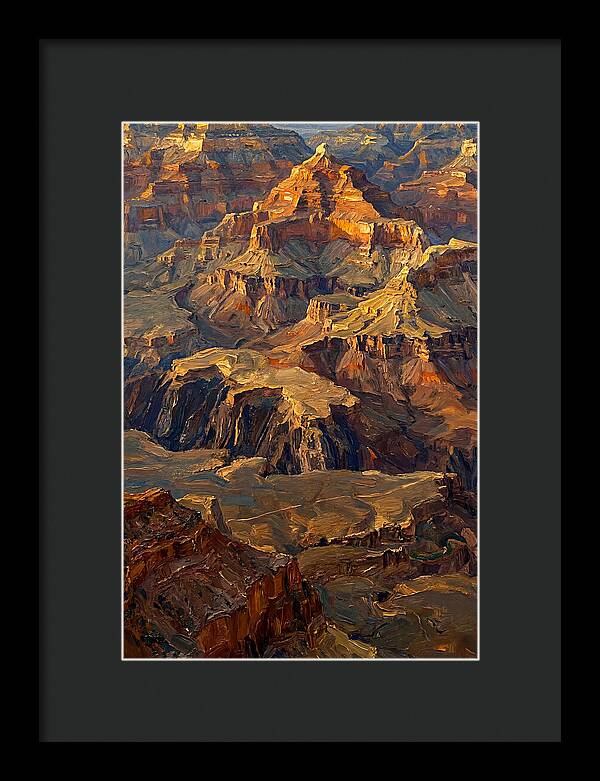 Ancient Eroded Badlands Landscape