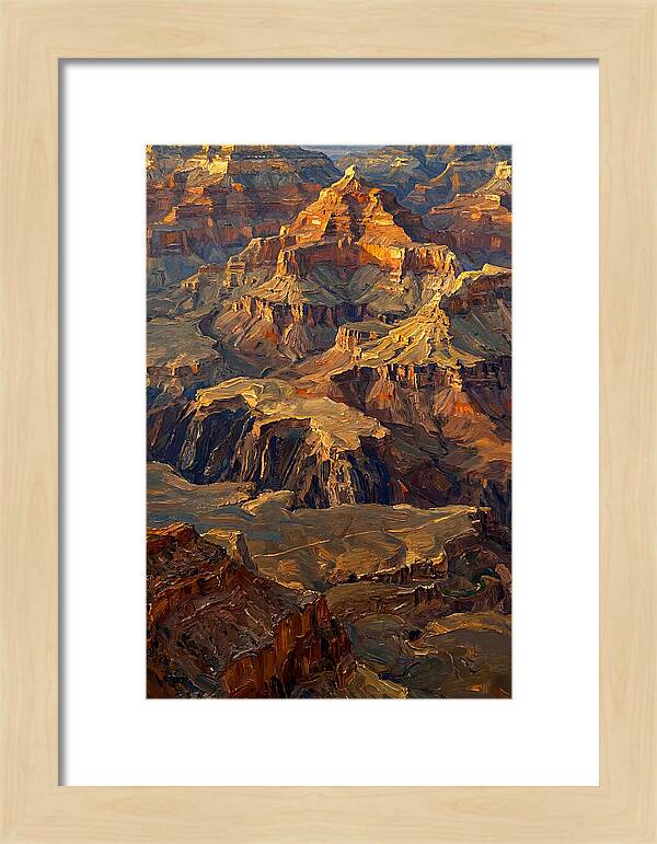 Ancient Eroded Badlands Landscape