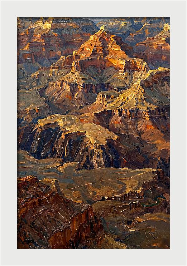 Ancient Eroded Badlands Landscape