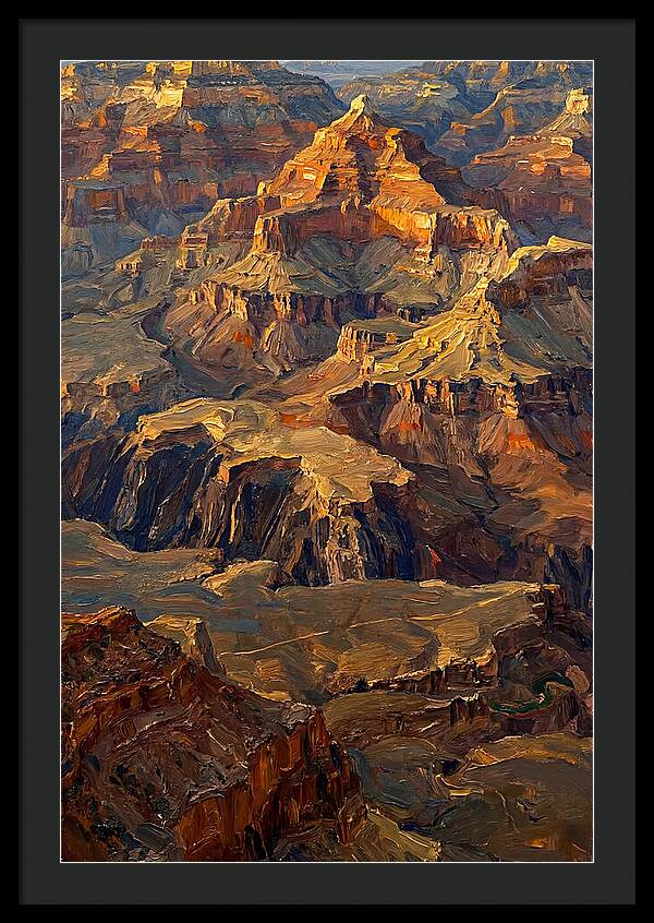 Ancient Eroded Badlands Landscape