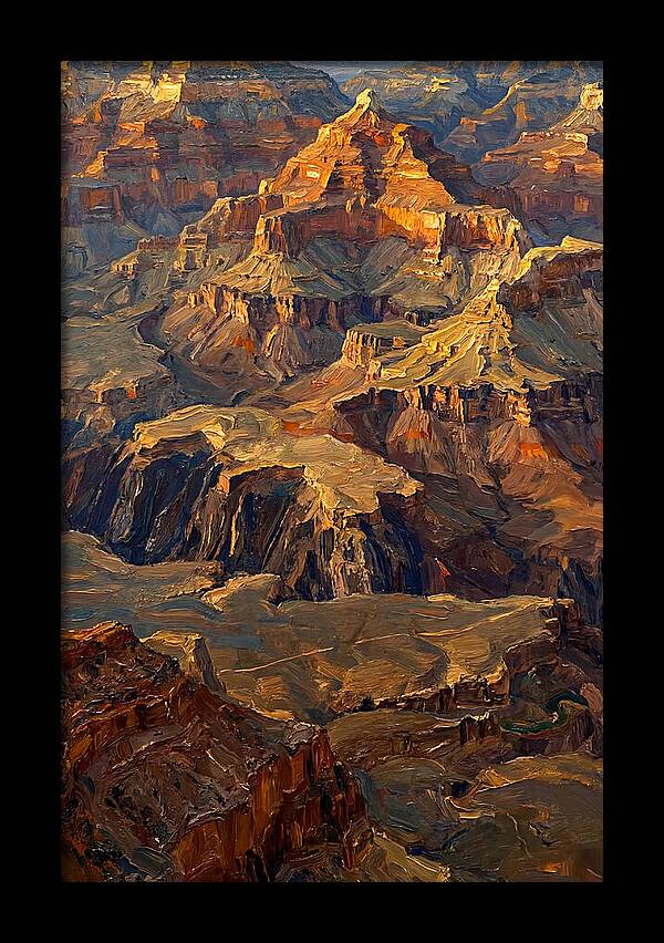 Ancient Eroded Badlands Landscape