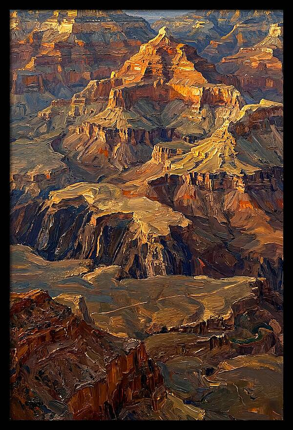Ancient Eroded Badlands Landscape