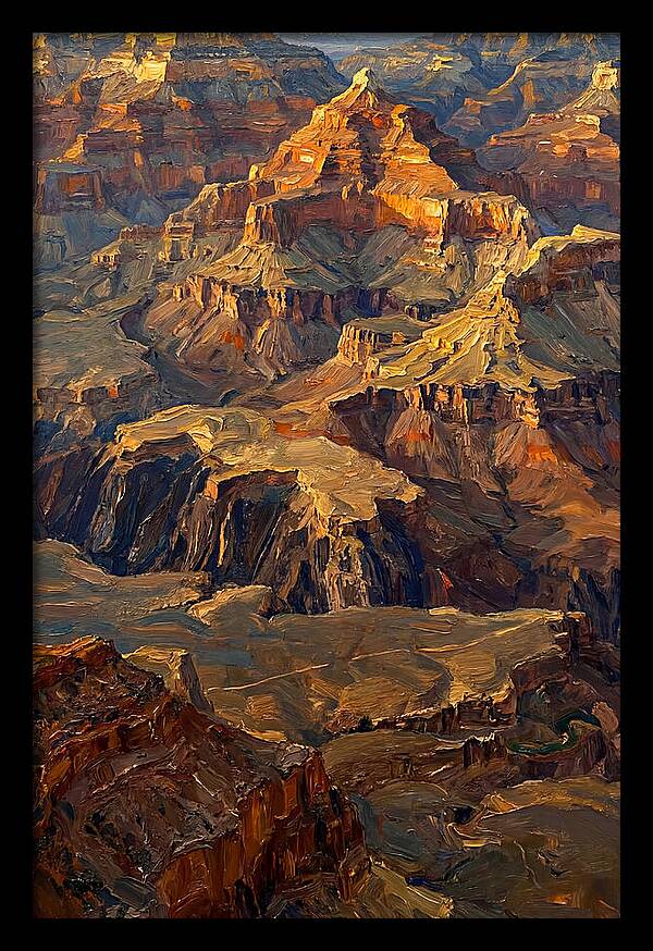 Ancient Eroded Badlands Landscape