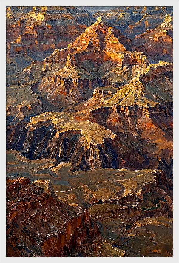 Ancient Eroded Badlands Landscape