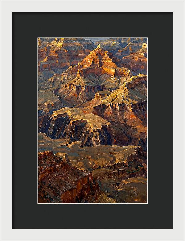 Ancient Eroded Badlands Landscape